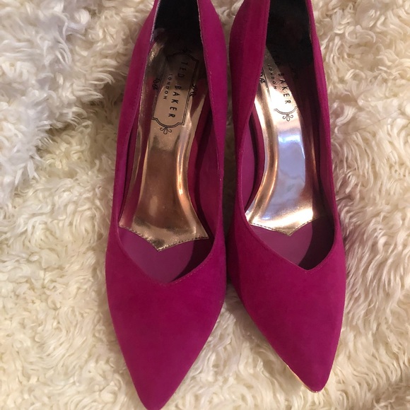 ted baker fuchsia shoes